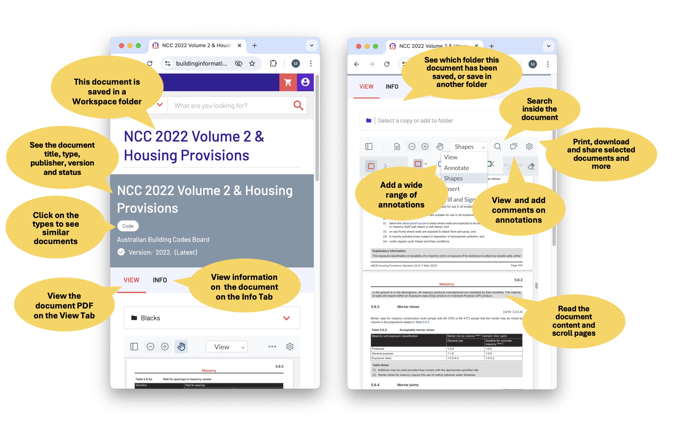 Reference card - DocViewer Mobile